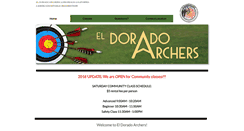 Desktop Screenshot of eldoradoarchers.com
